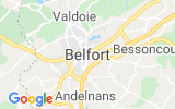 Carte Territoire de Belfort (90)